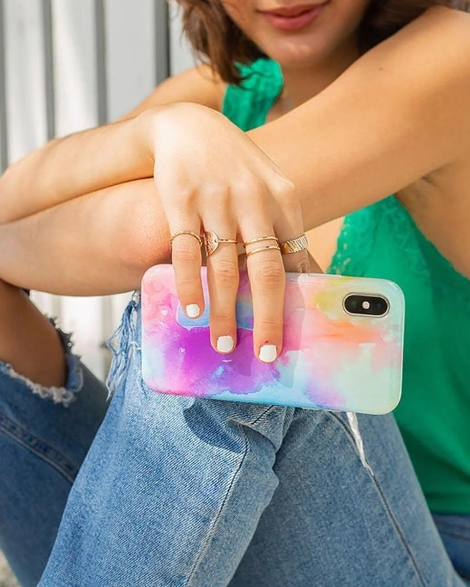 Painting in Pastels | Rainbow Watercolor Case - Image 55
