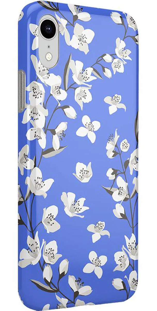 Floral Forest | Blue Cherry Blossom Floral Case - Image 13