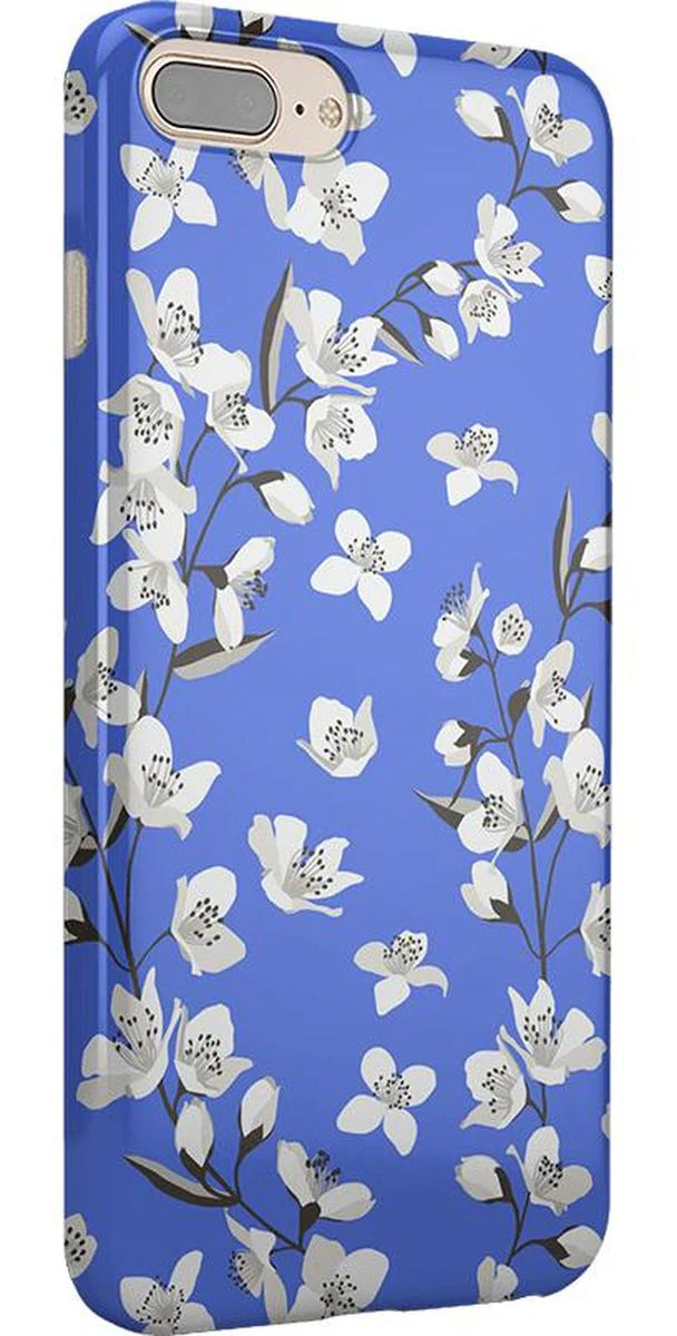 Floral Forest | Blue Cherry Blossom Floral Case - Image 16
