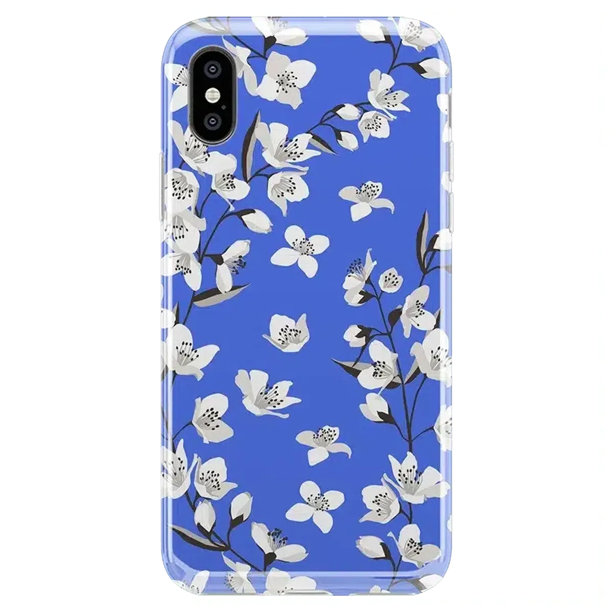 Floral Forest | Blue Cherry Blossom Floral Case - Image 21