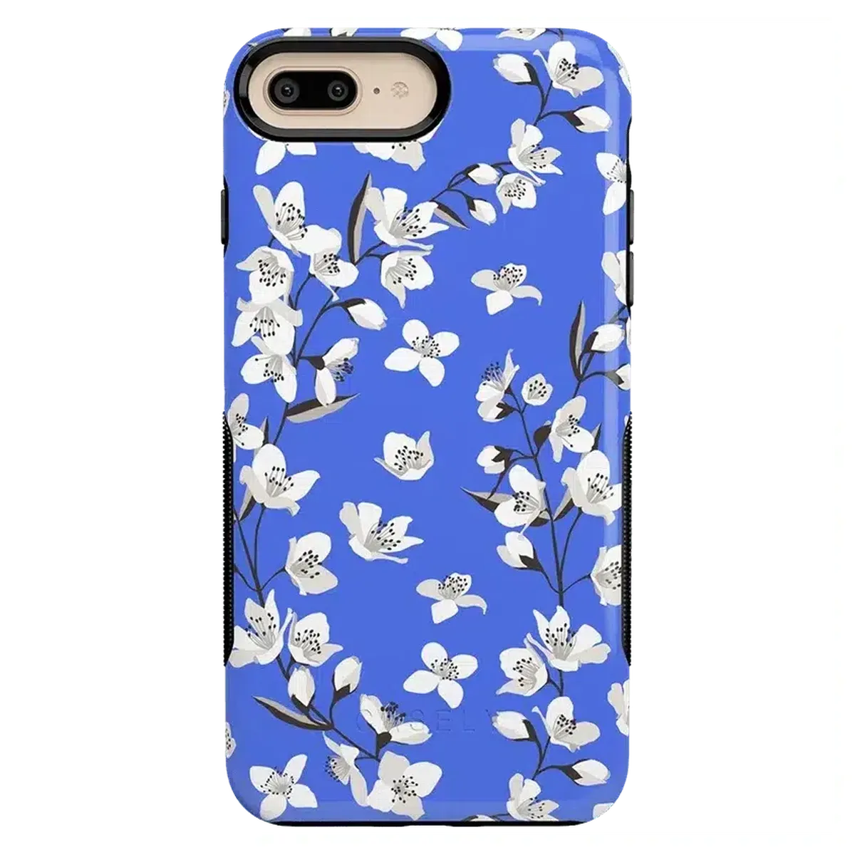 Floral Forest | Blue Cherry Blossom Floral Case - Image 39