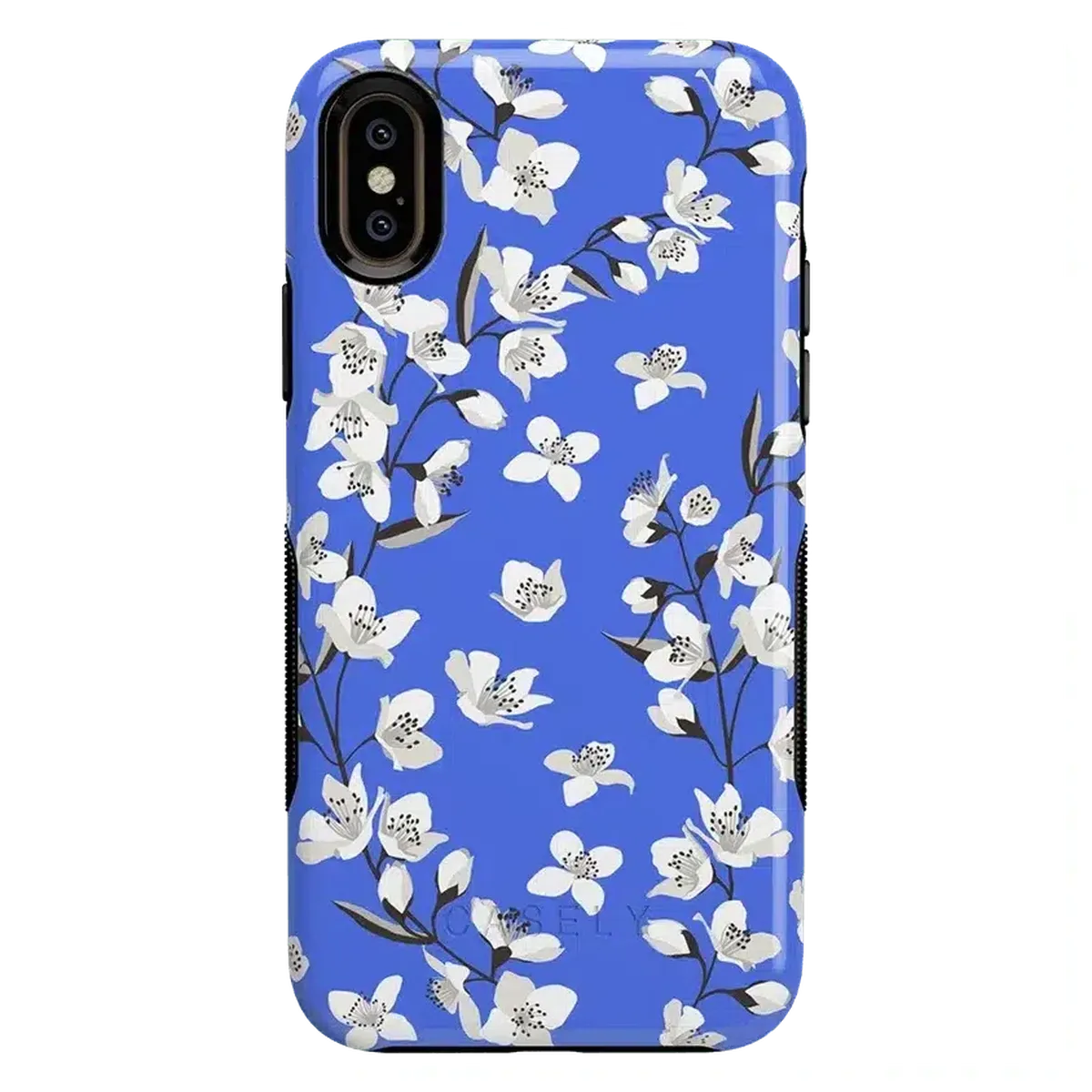 Floral Forest | Blue Cherry Blossom Floral Case - Image 45