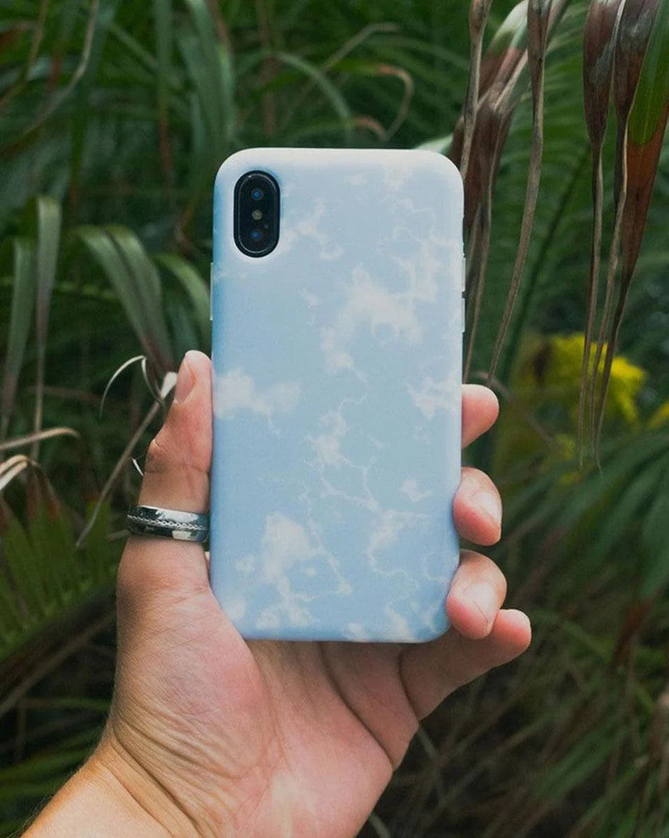 Light Blue Skies | Marble Clouds Case - Image 57