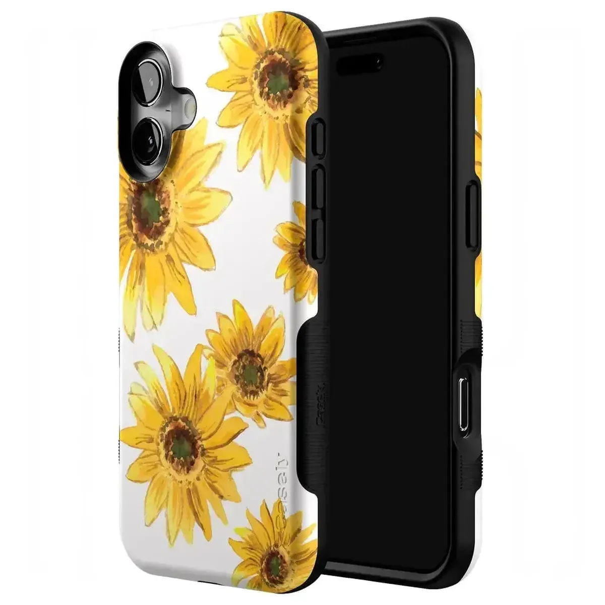 Golden Garden | Yellow Sunflower Floral Case - Image 105