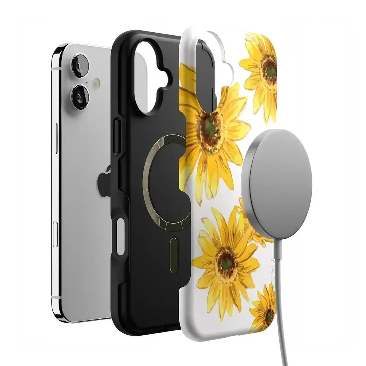 Golden Garden | Yellow Sunflower Floral Case - Image 108