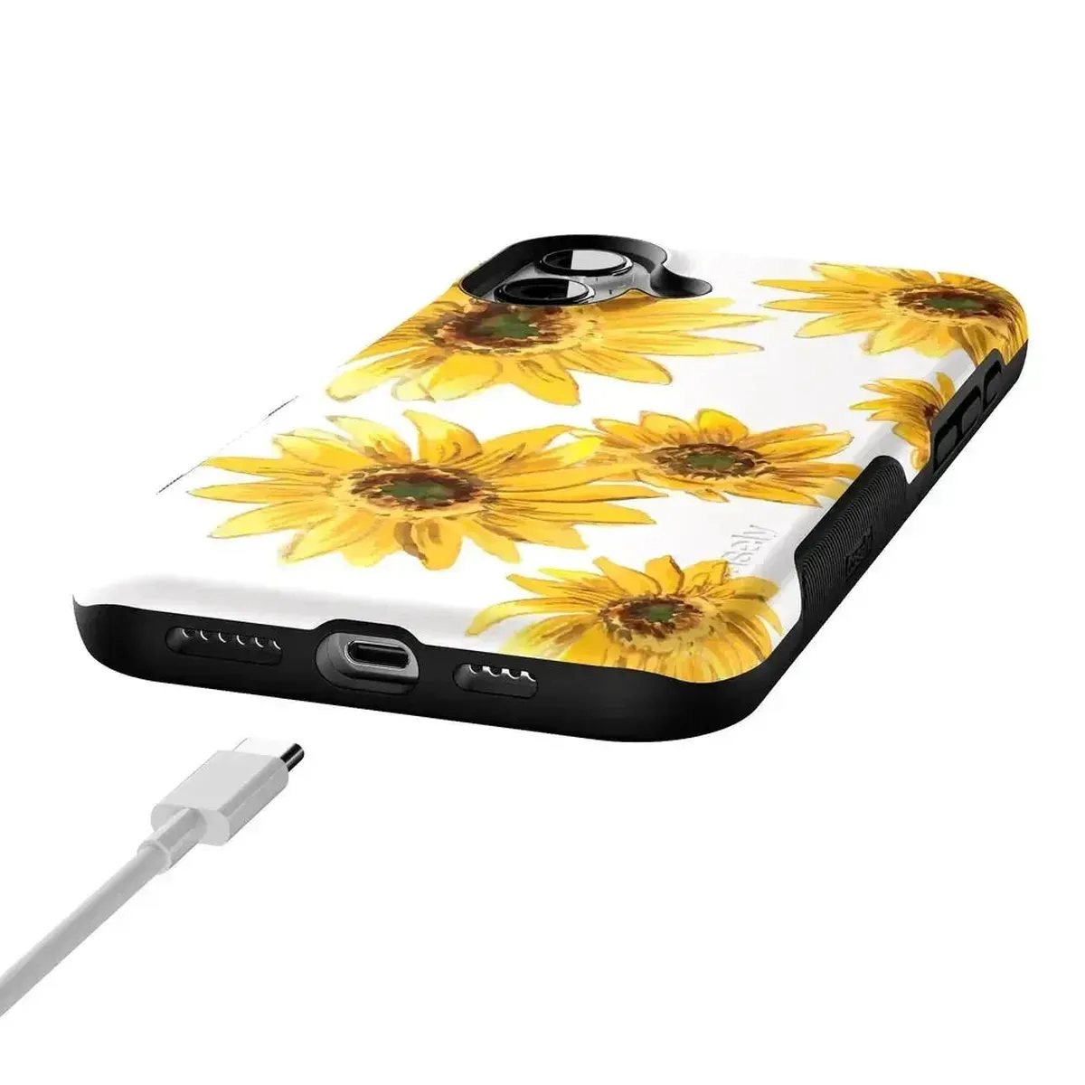 Golden Garden | Yellow Sunflower Floral Case - Image 109
