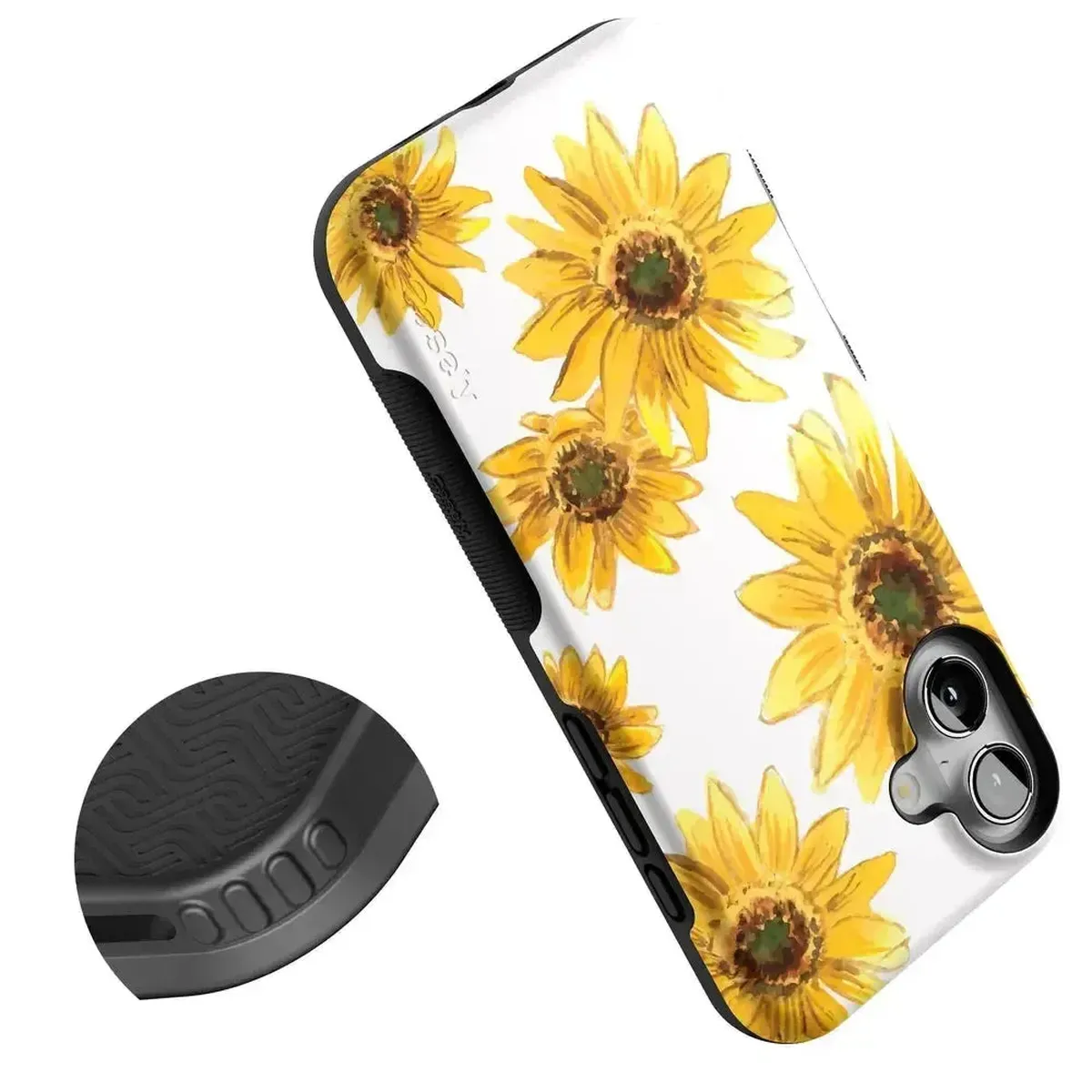 Golden Garden | Yellow Sunflower Floral Case - Image 112