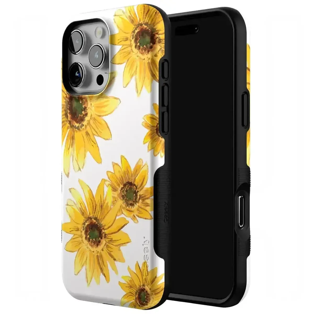 Golden Garden | Yellow Sunflower Floral Case - Image 115