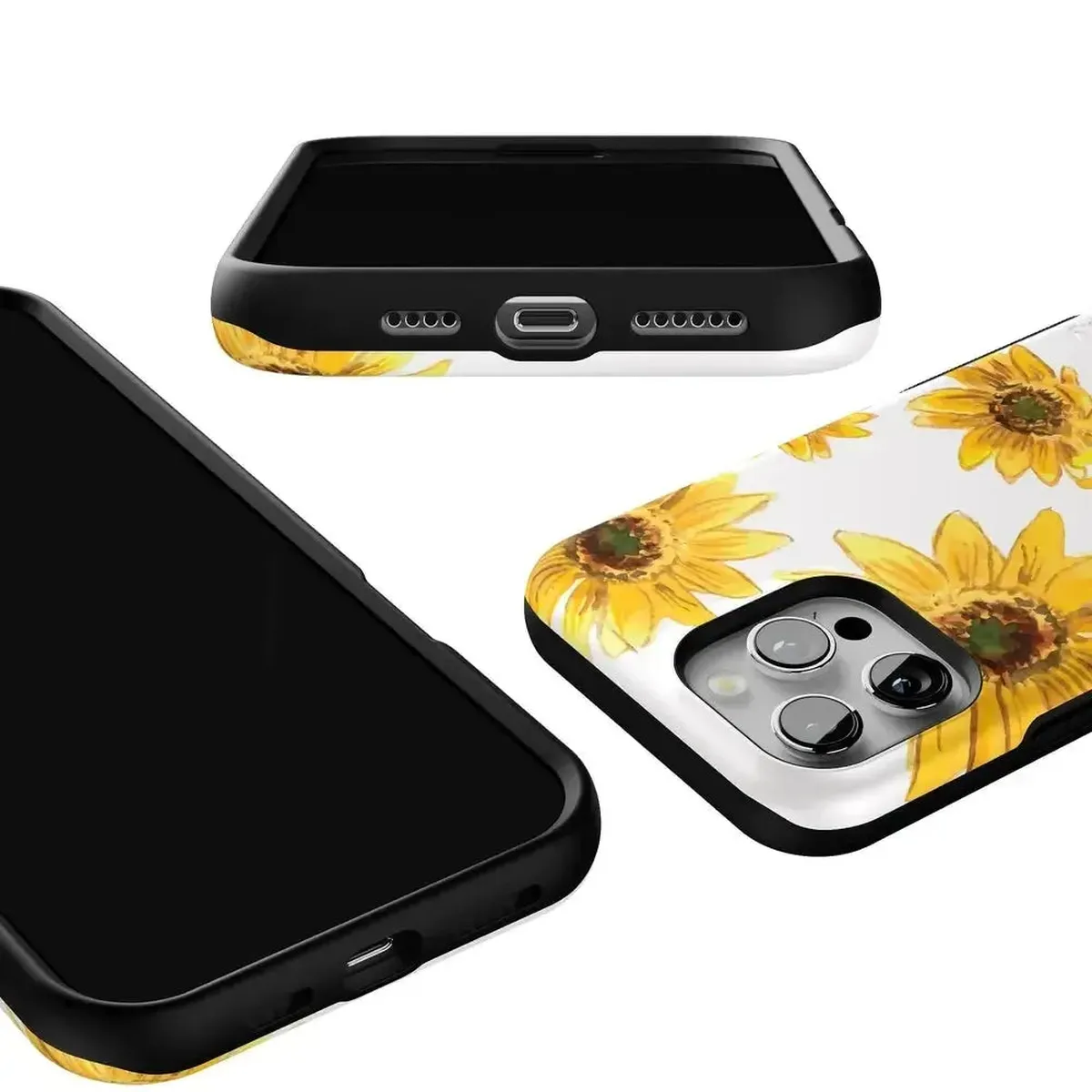 Golden Garden | Yellow Sunflower Floral Case - Image 120