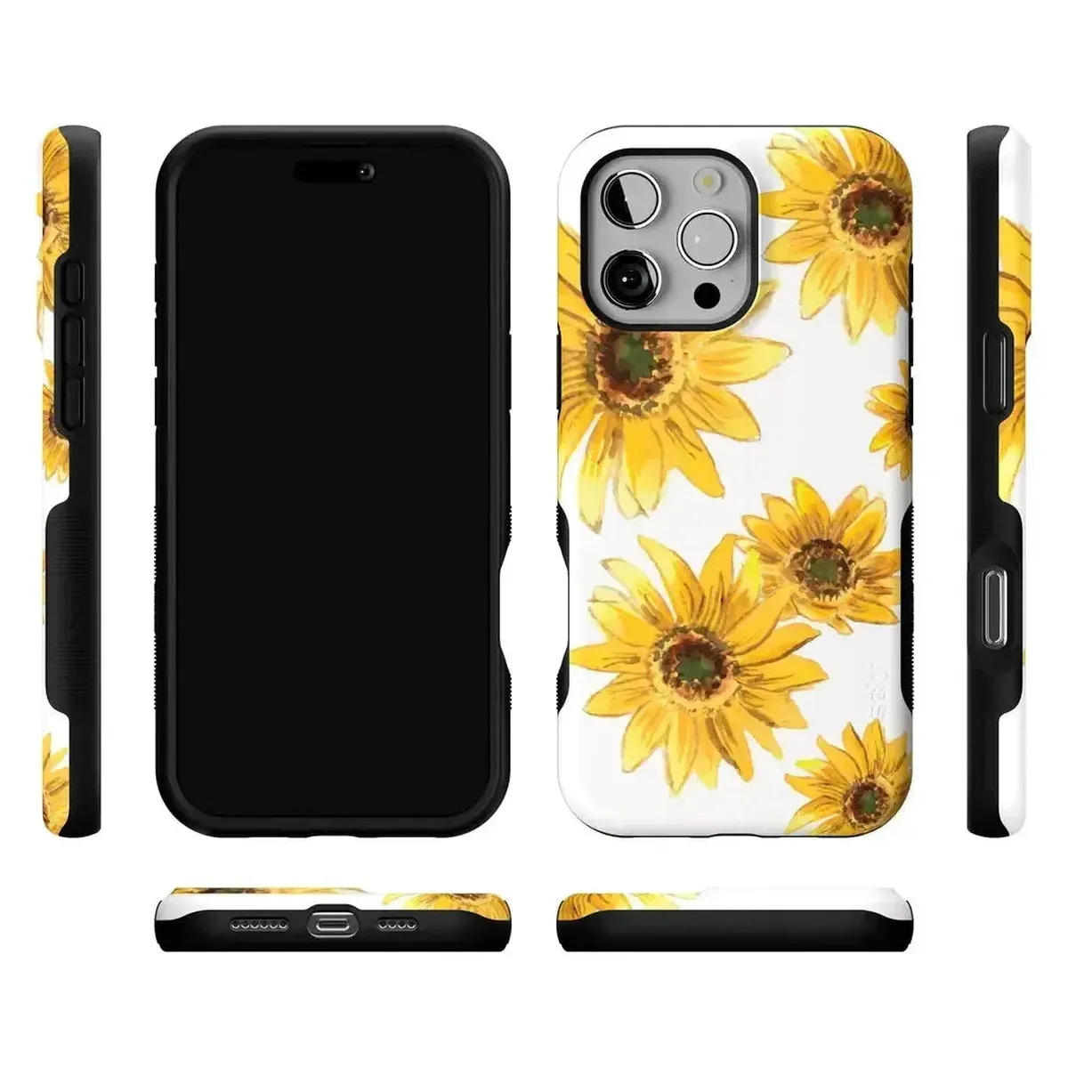 Golden Garden | Yellow Sunflower Floral Case - Image 121