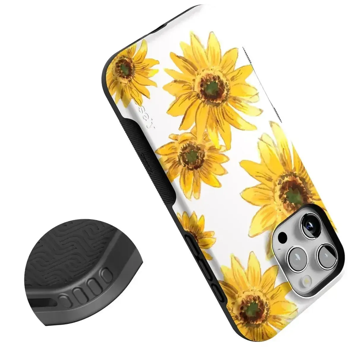 Golden Garden | Yellow Sunflower Floral Case - Image 122