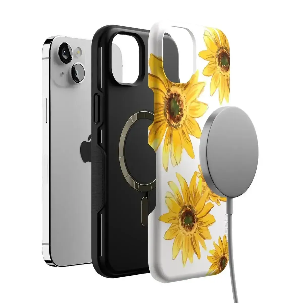Golden Garden | Yellow Sunflower Floral Case - Image 128