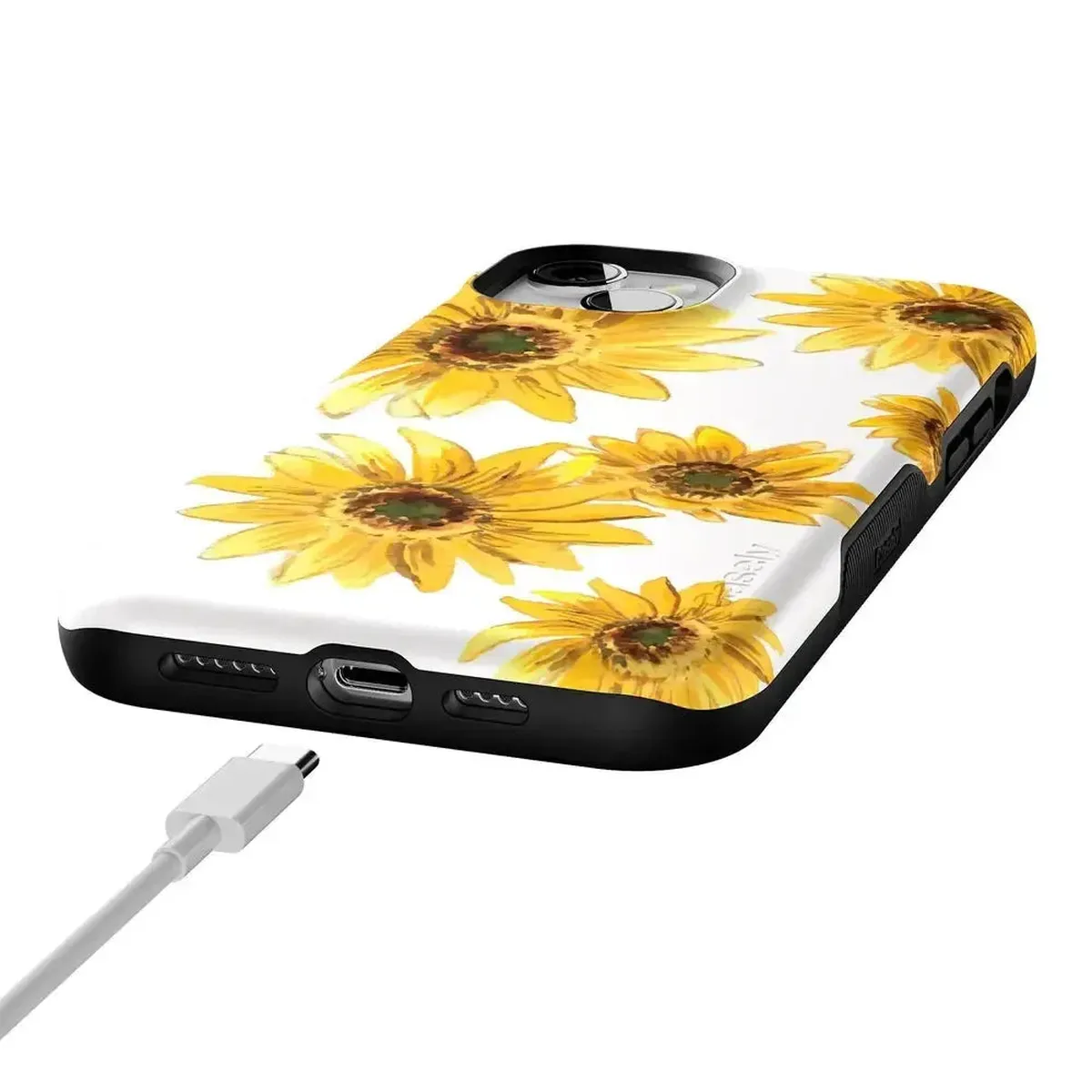 Golden Garden | Yellow Sunflower Floral Case - Image 129