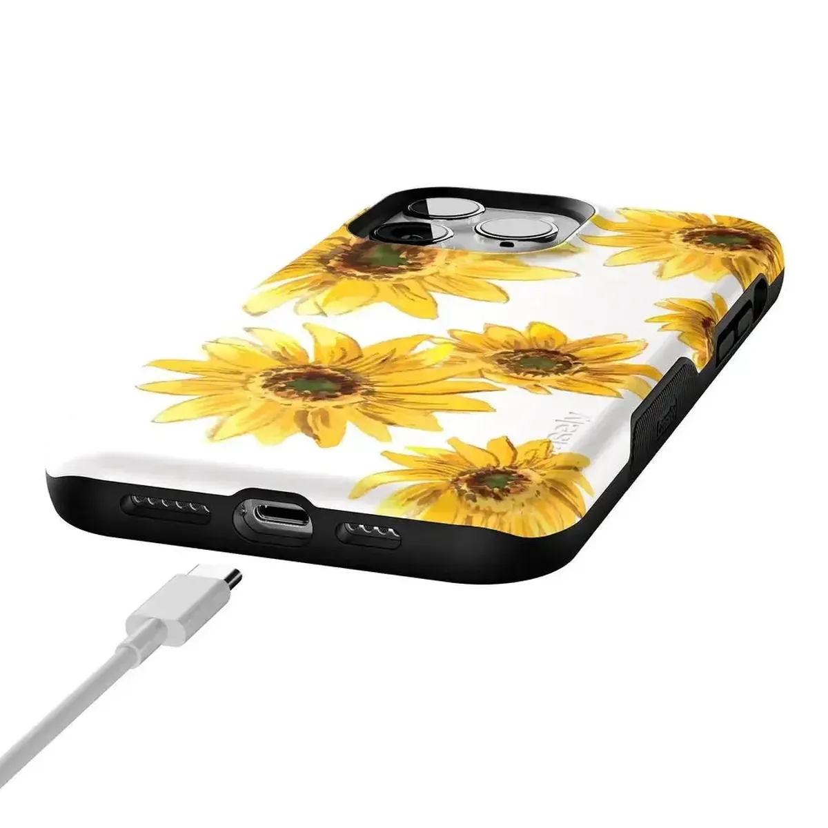 Golden Garden | Yellow Sunflower Floral Case - Image 139