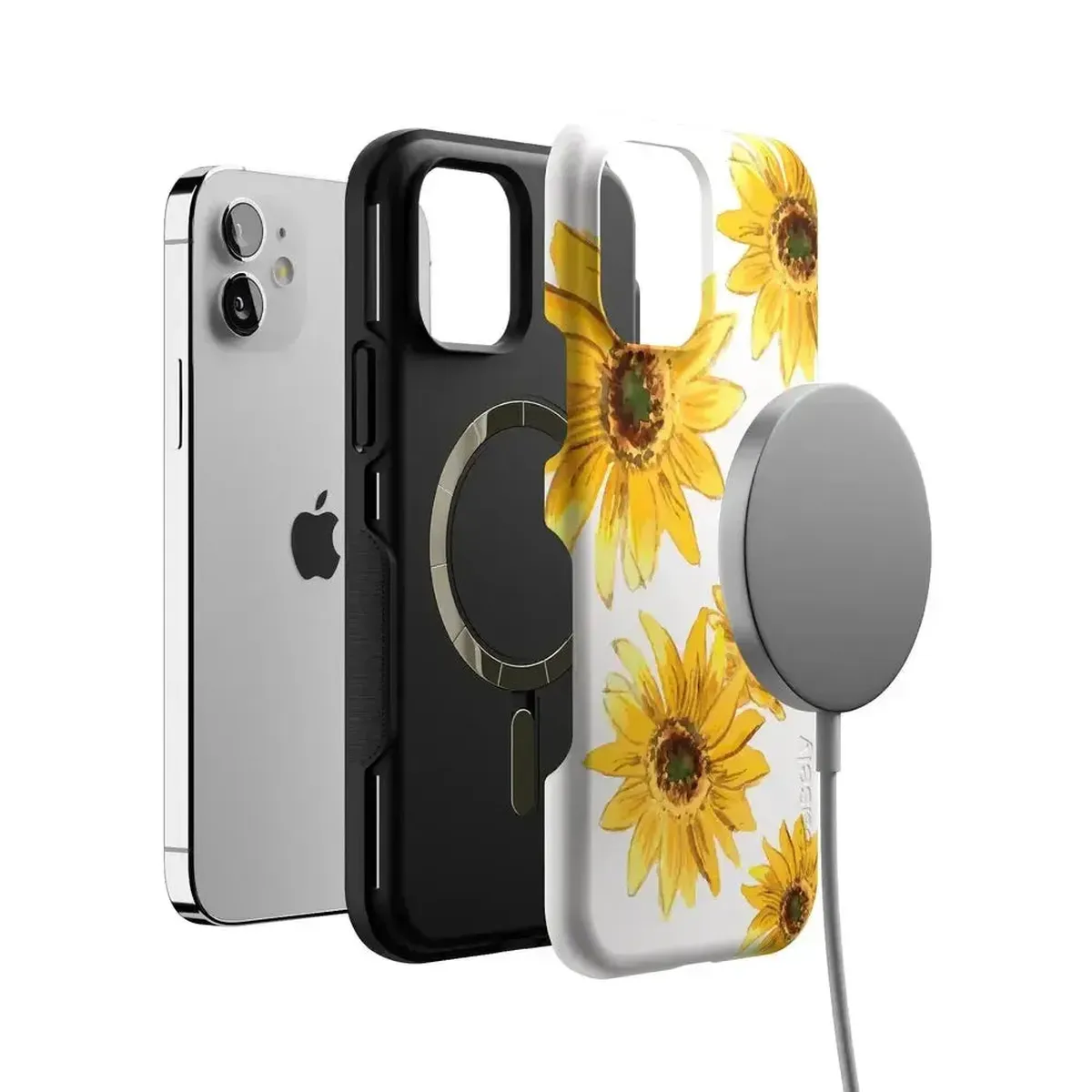 Golden Garden | Yellow Sunflower Floral Case - Image 148