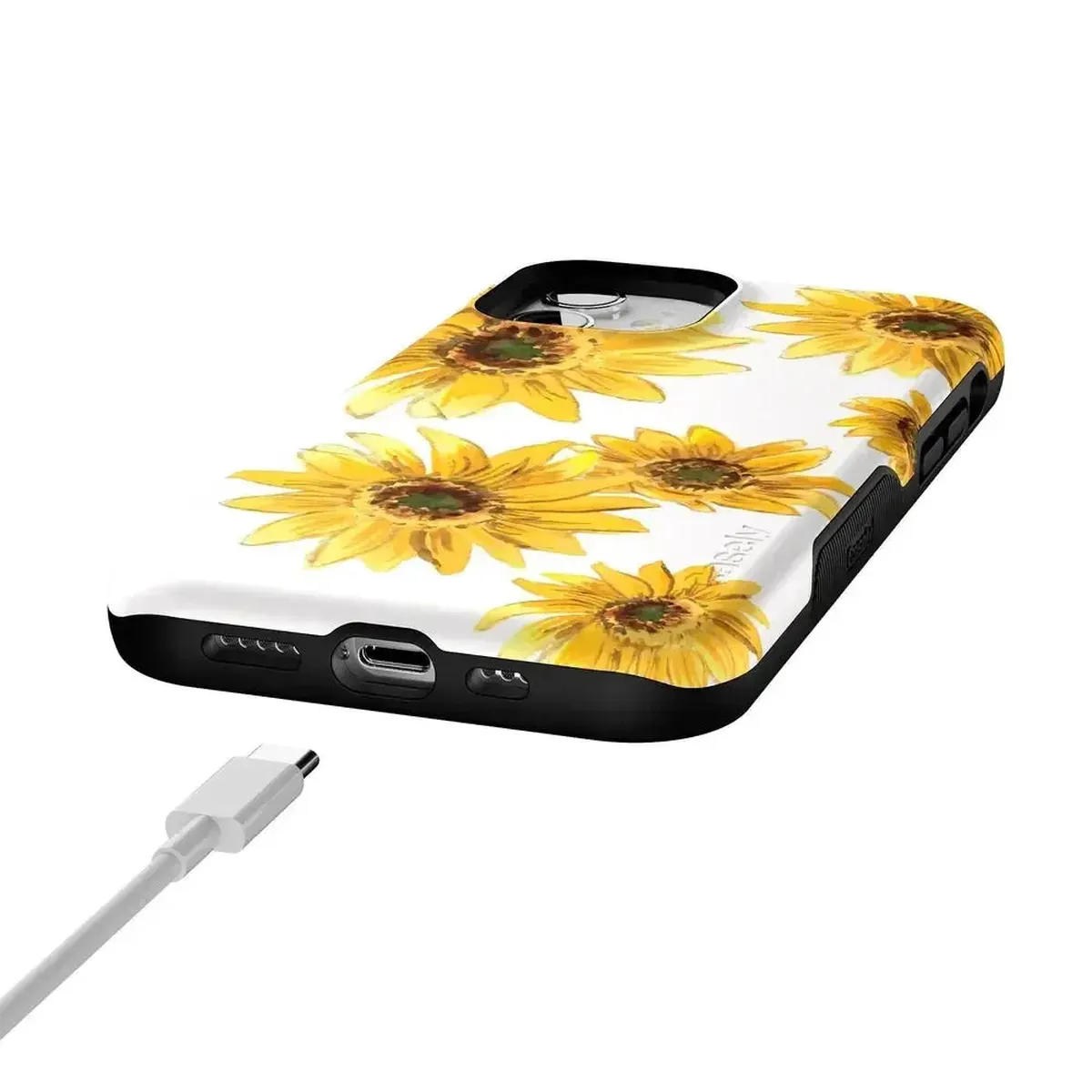 Golden Garden | Yellow Sunflower Floral Case - Image 149