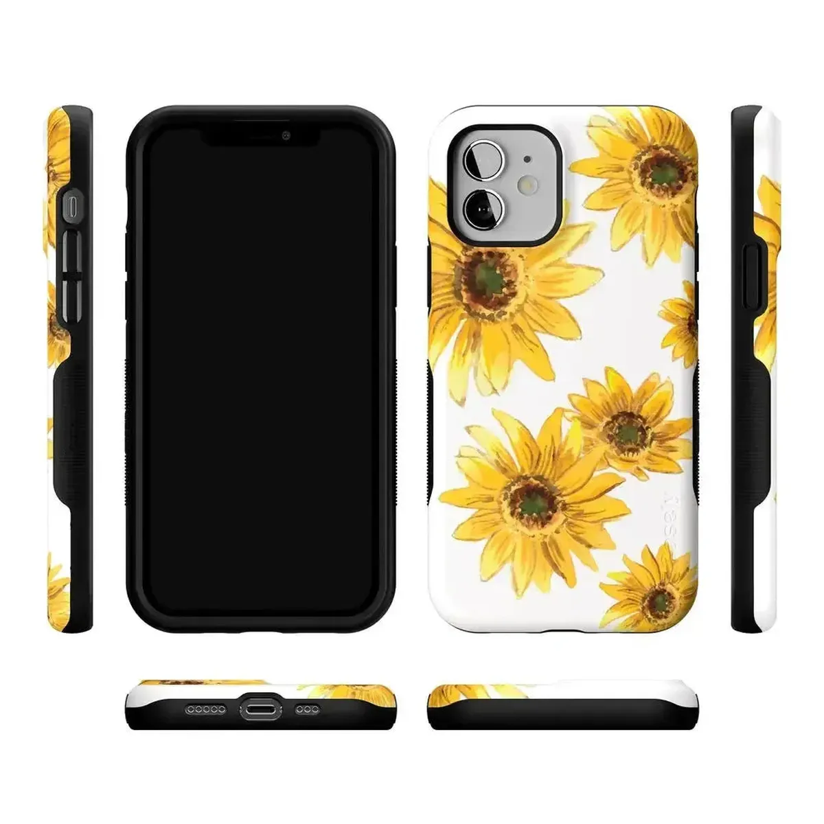 Golden Garden | Yellow Sunflower Floral Case - Image 151