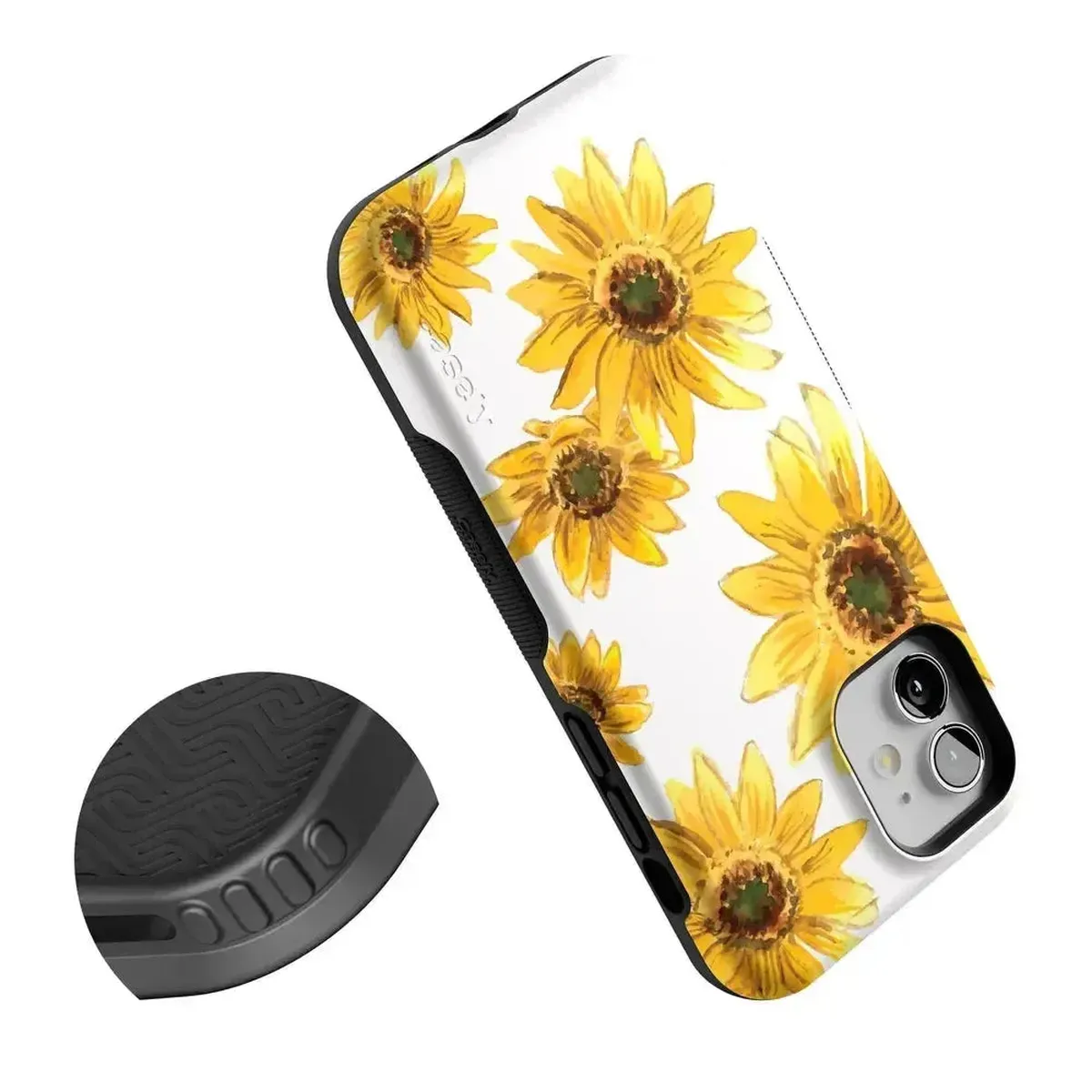 Golden Garden | Yellow Sunflower Floral Case - Image 152
