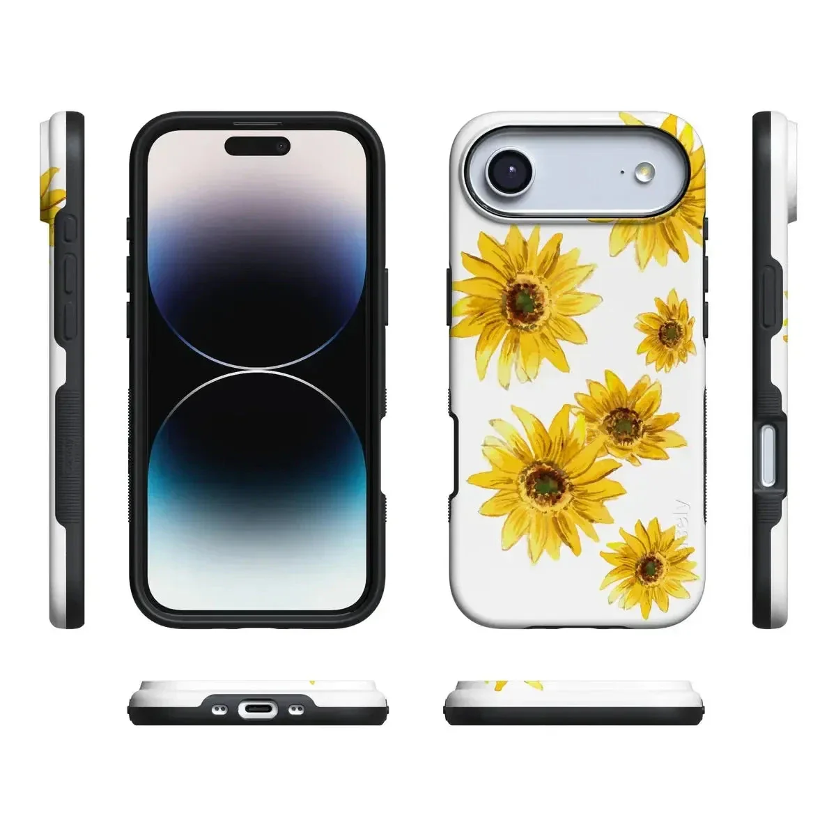 Golden Garden | Yellow Sunflower Floral Case - Image 162