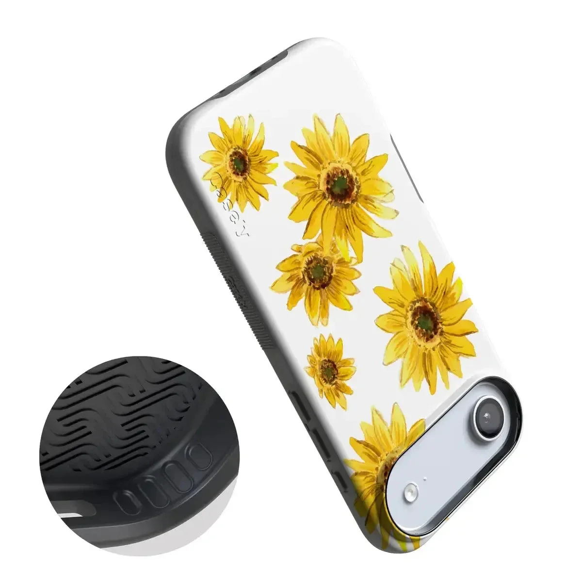 Golden Garden | Yellow Sunflower Floral Case - Image 166