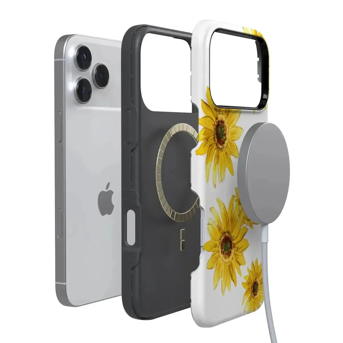 Golden Garden | Yellow Sunflower Floral Case - Image 3