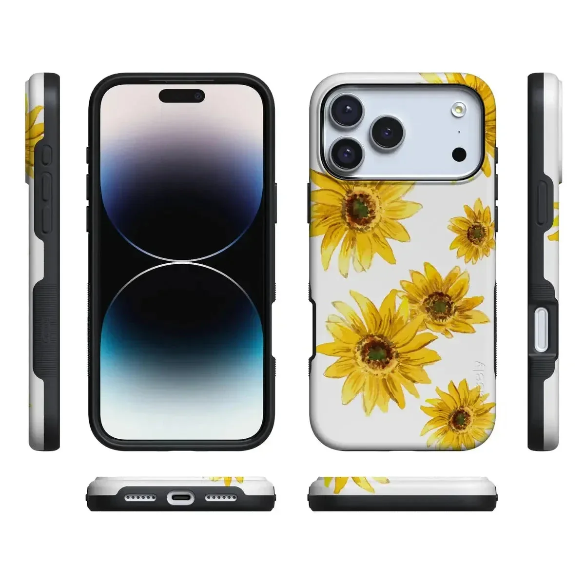 Golden Garden | Yellow Sunflower Floral Case - Image 4