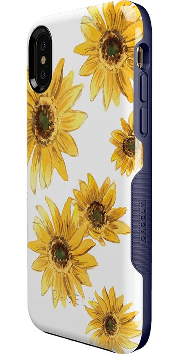 Golden Garden | Yellow Sunflower Floral Case - Image 56