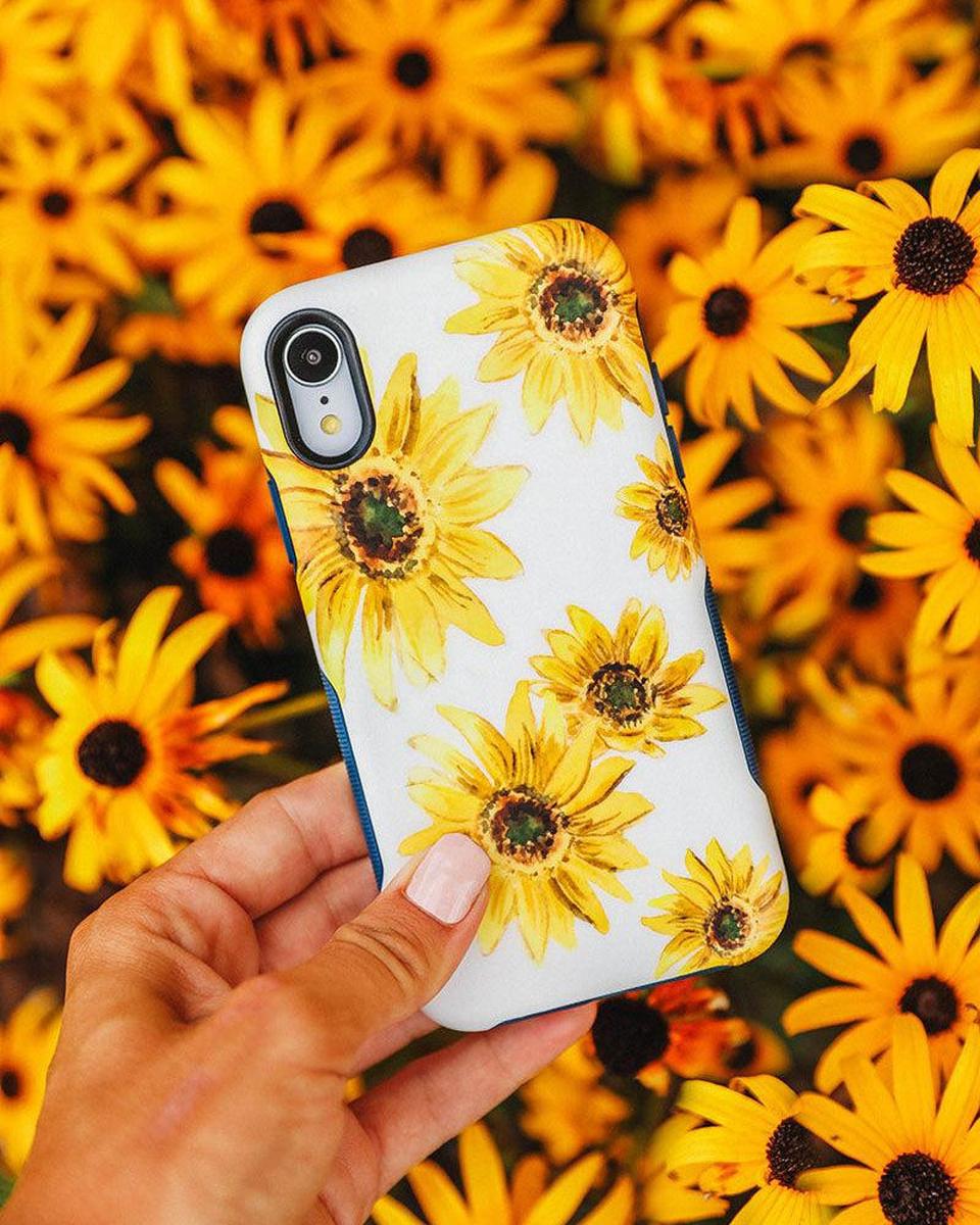 Golden Garden | Yellow Sunflower Floral Case - Image 59