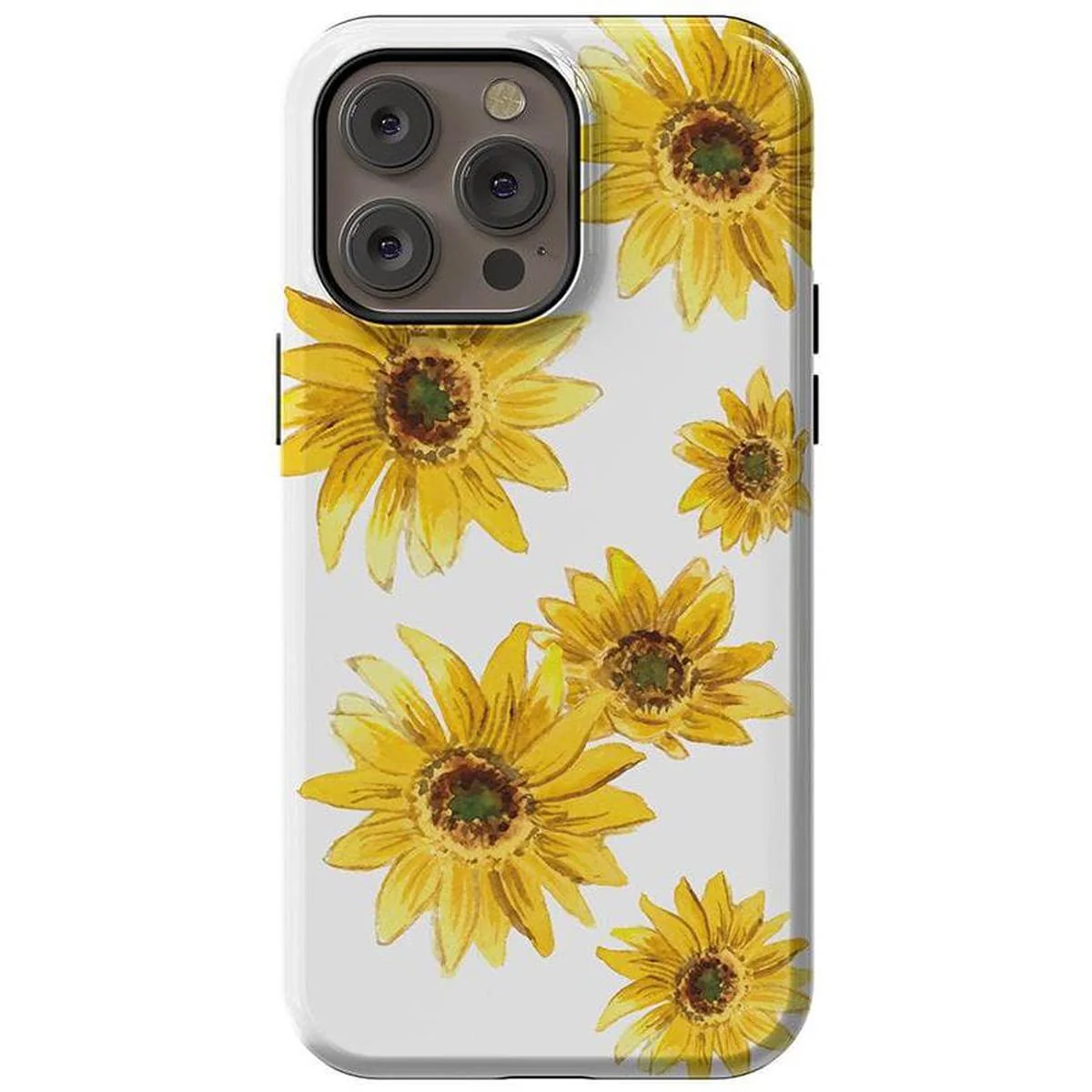 Golden Garden | Yellow Sunflower Floral Case - Image 68