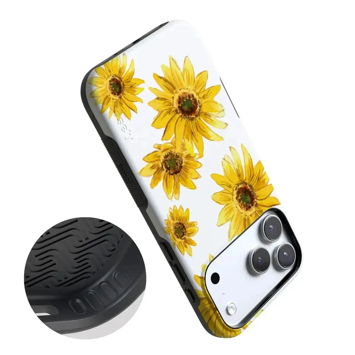 Golden Garden | Yellow Sunflower Floral Case - Image 8