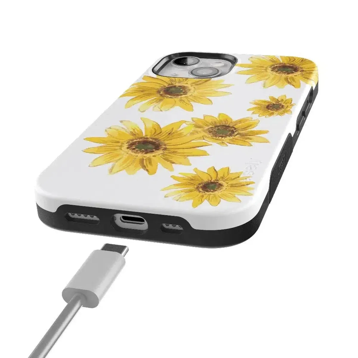 Golden Garden | Yellow Sunflower Floral Case - Image 90