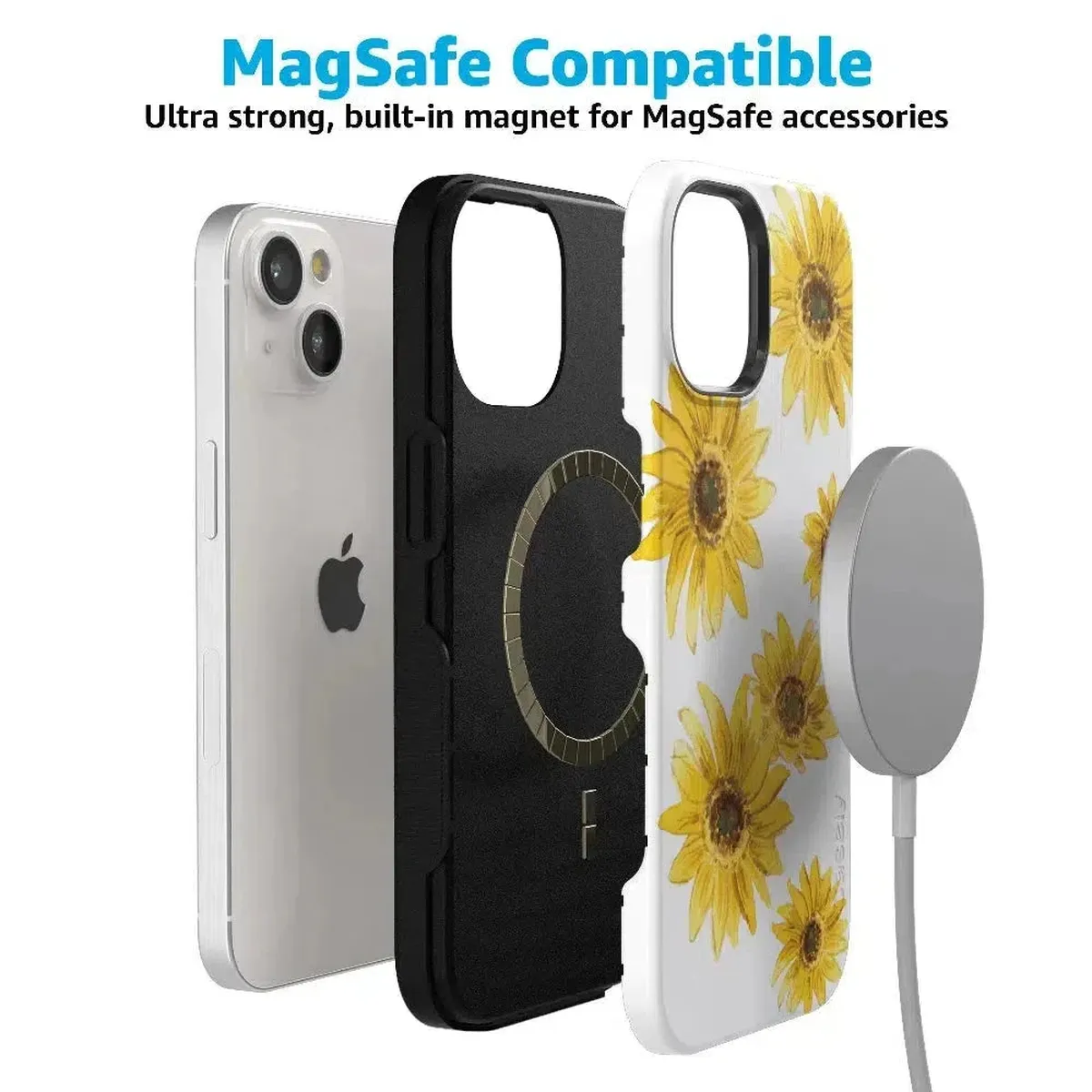 Golden Garden | Yellow Sunflower Floral Case - Image 93