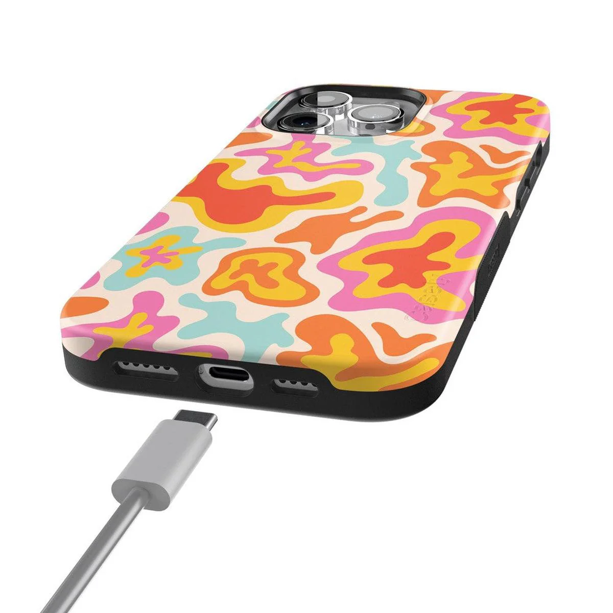 Tropical Color Splash | Abstract Retro Case - Image 102