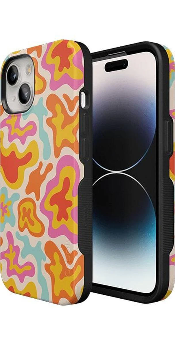 Tropical Color Splash | Abstract Retro Case - Image 107