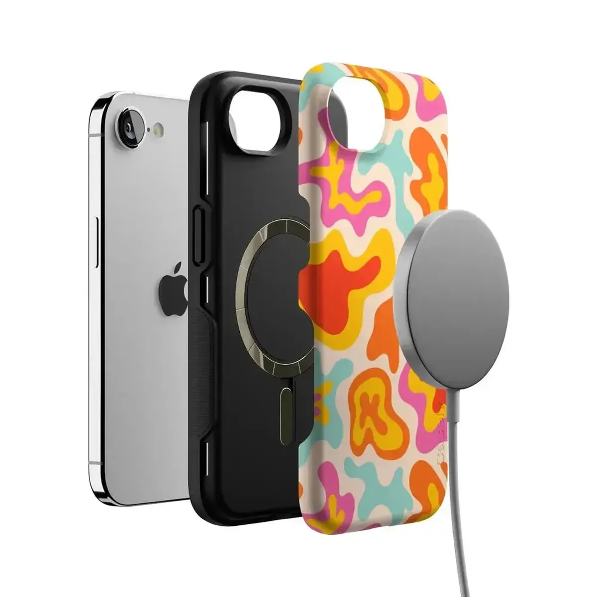 Tropical Color Splash | Abstract Retro Case - Image 127