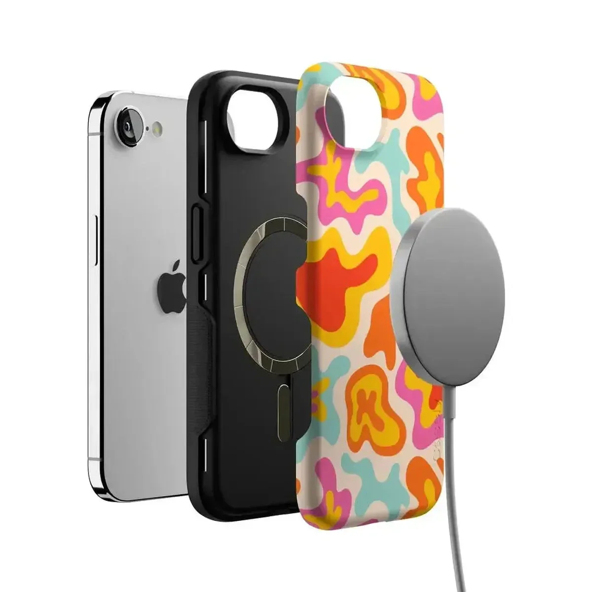 Tropical Color Splash | Abstract Retro Case - Image 131
