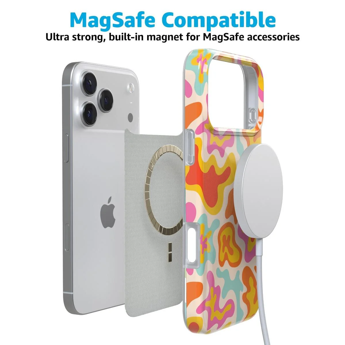 Tropical Color Splash | Abstract Retro Case - Image 142