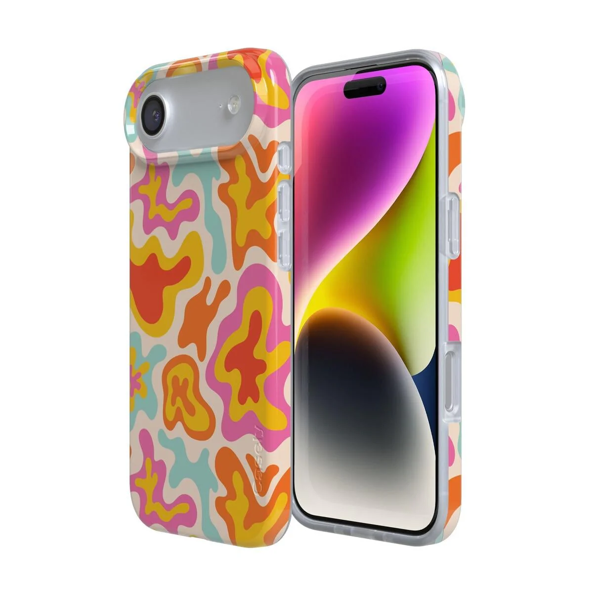 Tropical Color Splash | Abstract Retro Case - Image 147