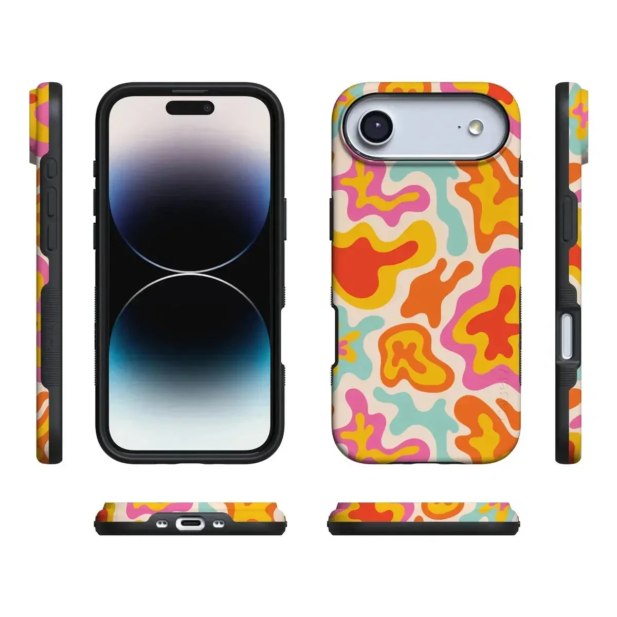Tropical Color Splash | Abstract Retro Case - Image 157