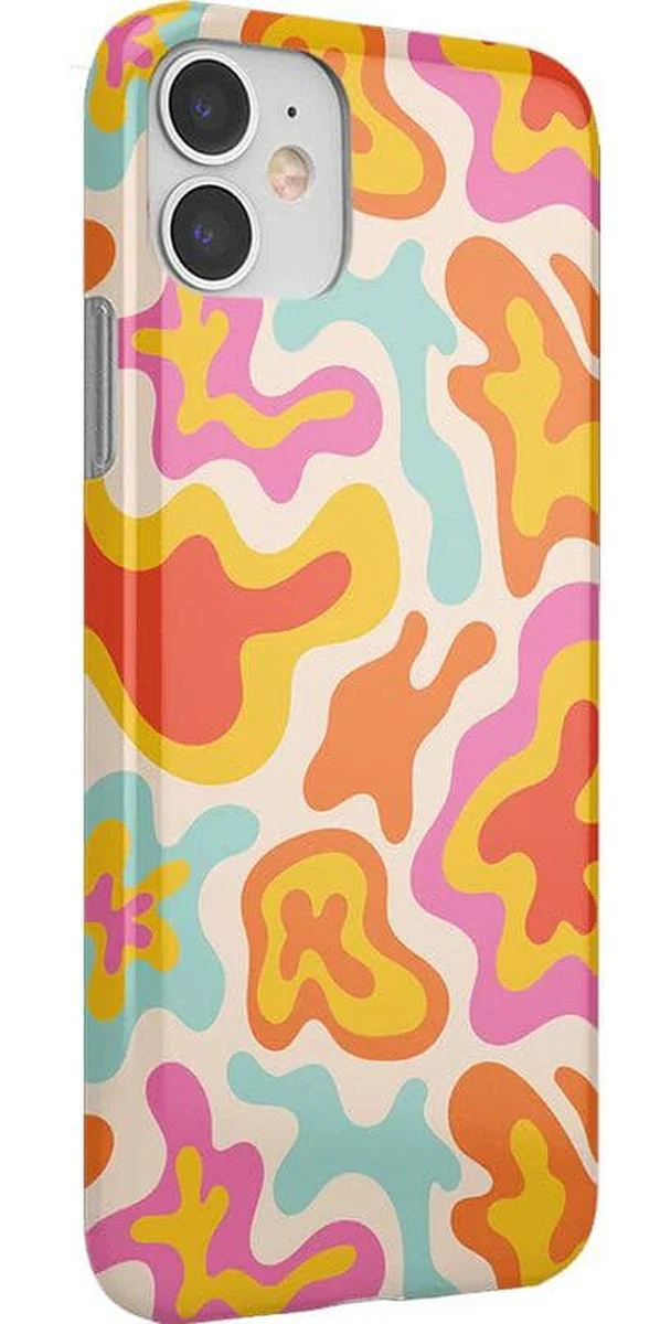 Tropical Color Splash | Abstract Retro Case - Image 55