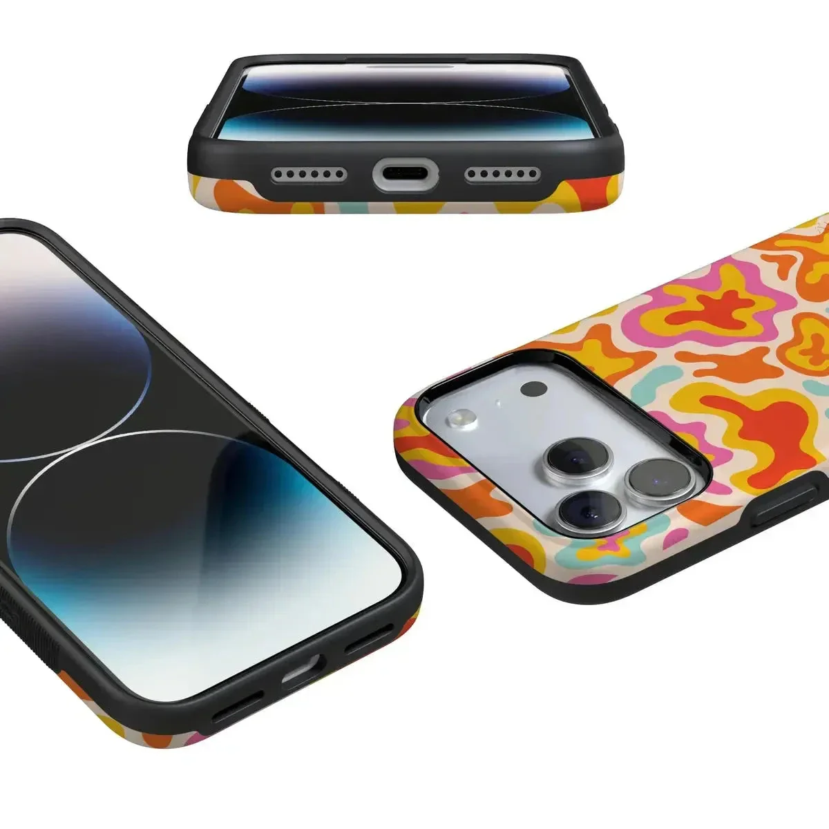 Tropical Color Splash | Abstract Retro Case - Image 9