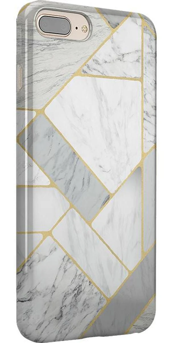 Sharp Lines | Geo White and Gold Marble Case - Image 11