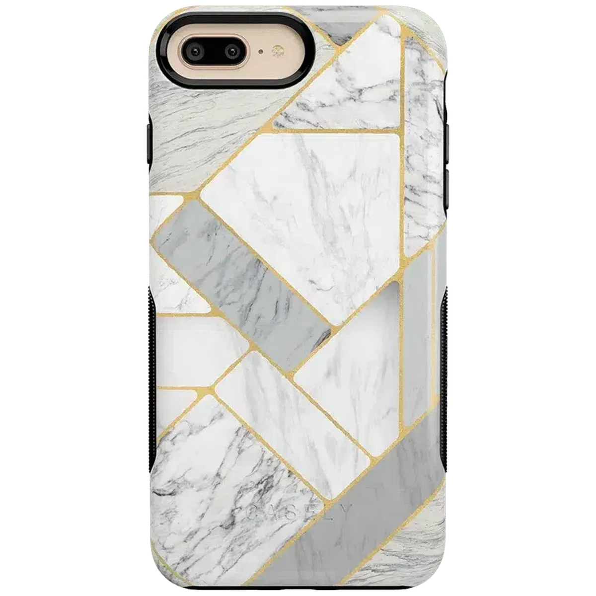 Sharp Lines | Geo White and Gold Marble Case - Image 34