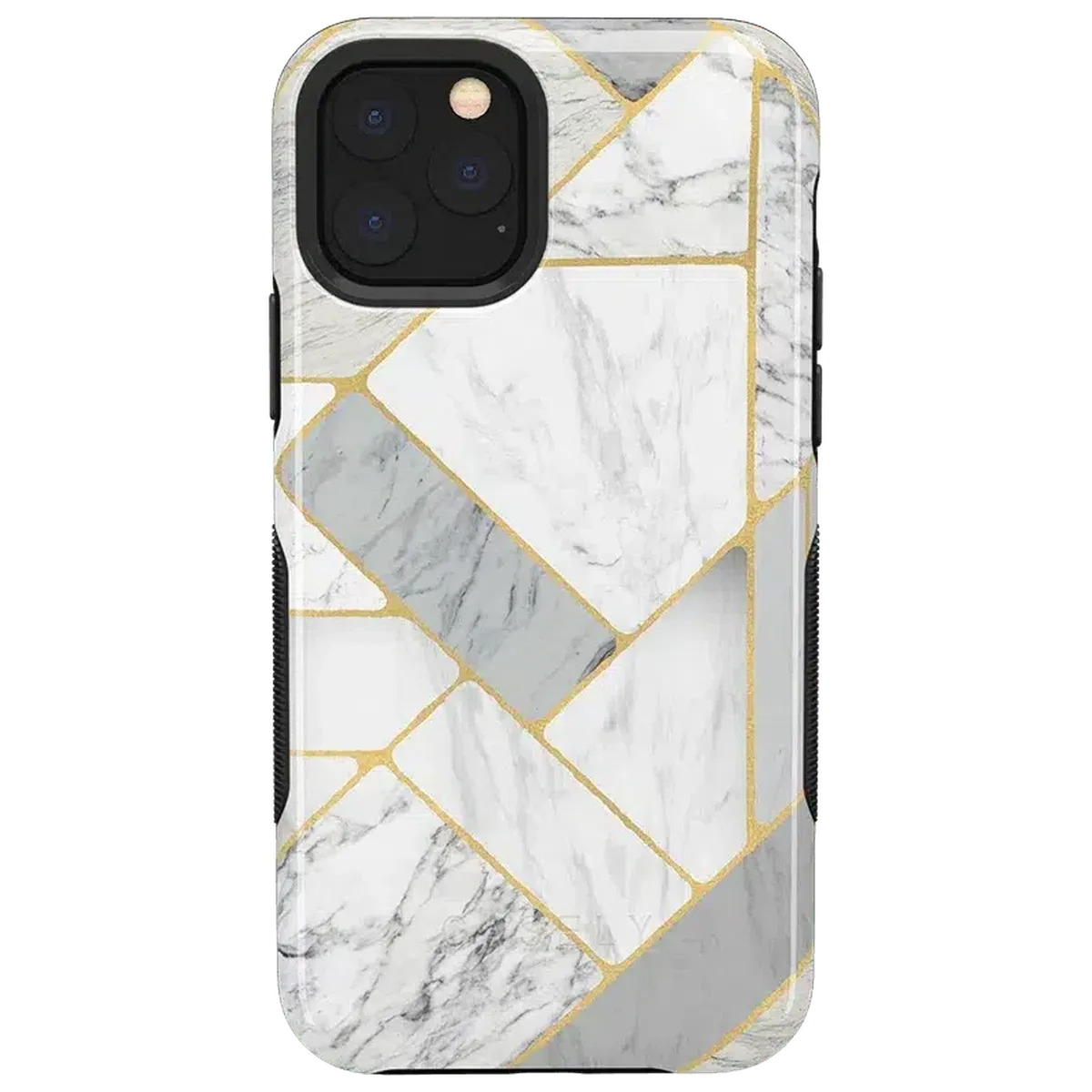 Sharp Lines | Geo White and Gold Marble Case - Image 40
