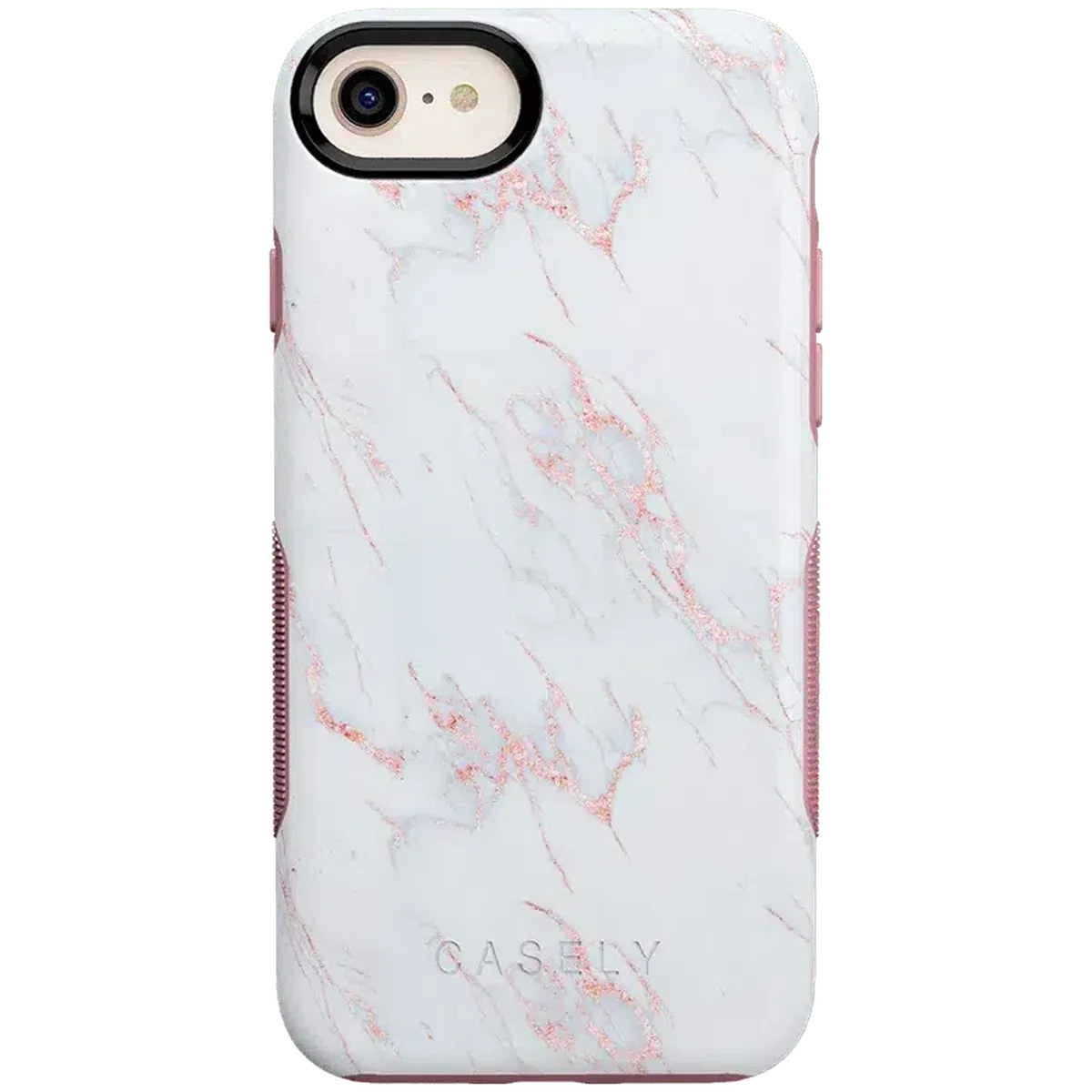 Subtle Blush | White and Pink Marble Case - Image 25