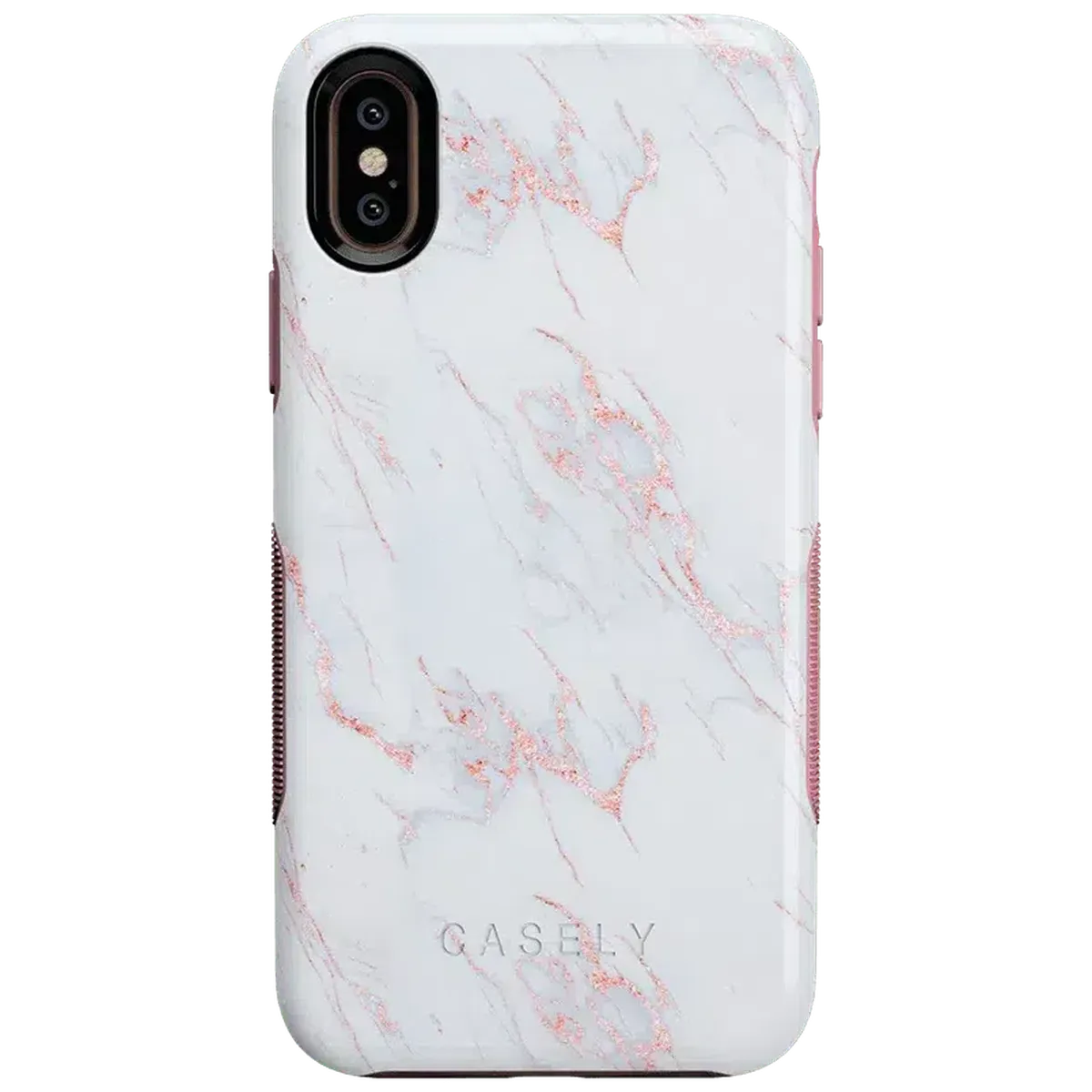 Subtle Blush | White and Pink Marble Case - Image 46