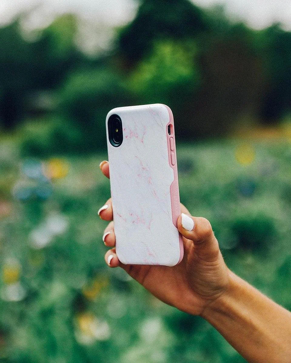 Subtle Blush | White and Pink Marble Case - Image 50