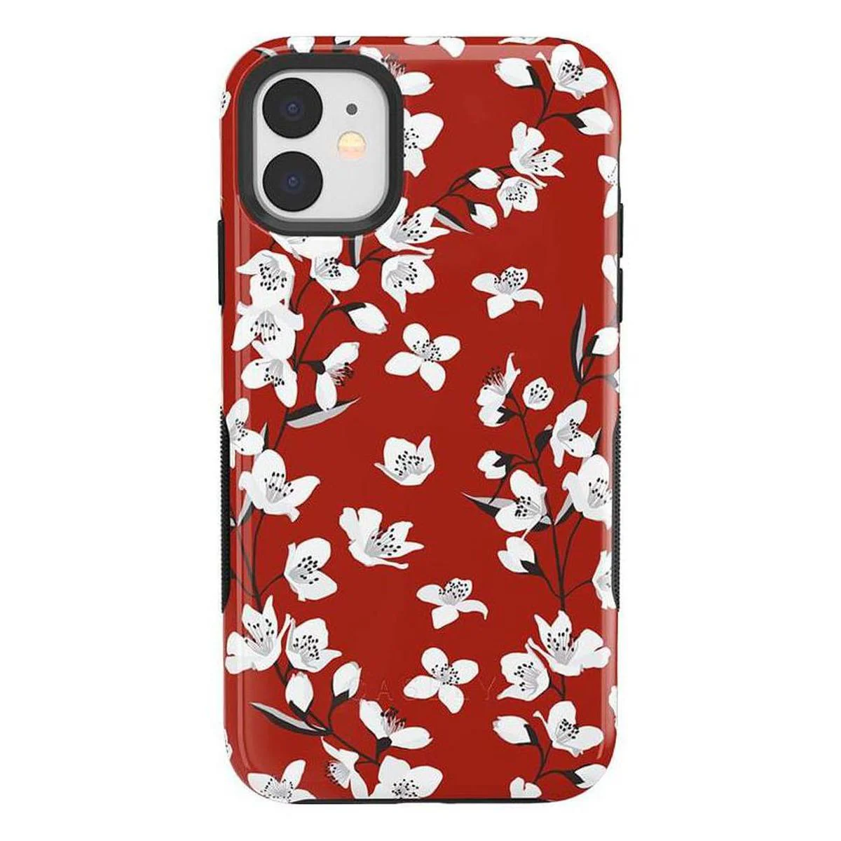 Floral Forest | Red Cherry Blossom Floral Case - Image 37