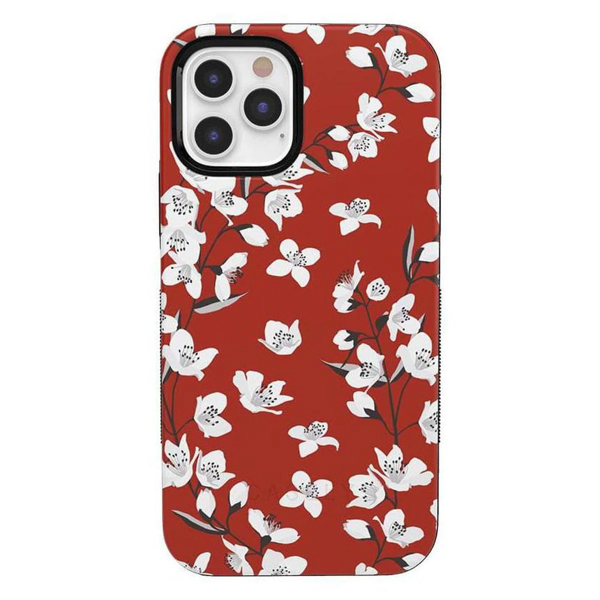 Floral Forest | Red Cherry Blossom Floral Case - Image 43