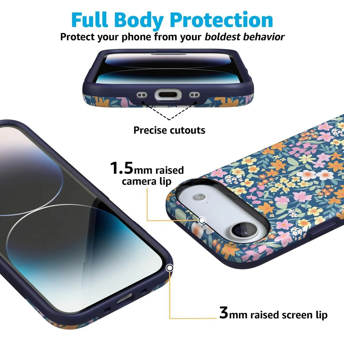 Full Bloom | Navy Floral Case - Image 152